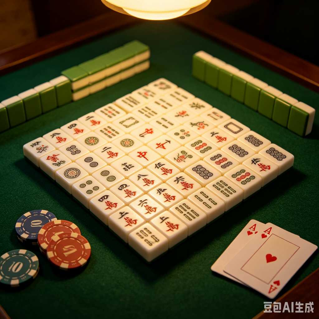 custom logo printed mahjong tiles